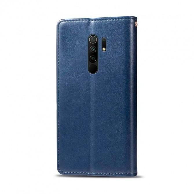 Чехол-книжка GETMAN Gallant for Xiaomi Redmi 9 Blue-1