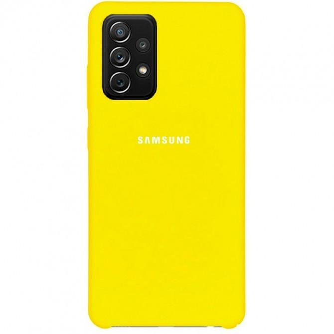 Чехол Soft Case Samsung A725 Galaxy A72 ЖелтыйFULL