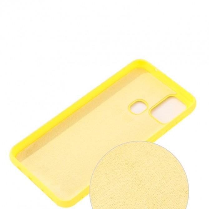 Чехол Soft Case Samsung A725 Galaxy A72 ЖелтыйFULL-2