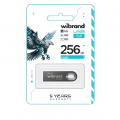 Флеш накопичувач Wibrand USB 3.2 Gen1 256Gb Eagle Сірий Флеш накопичувач Wibrand USB 3.2 Gen1 256Gb Eagle Сірий
