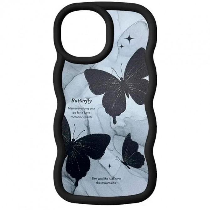 Чехол TPU Cloudy Pictures для Apple iPhone 14 Pro Max (6.7") Butterflies