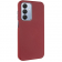 Шкіряний чохол Leather Case Metal Buttons для Samsung Galaxy A55 Red