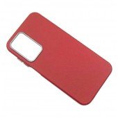 Кожаный чехол Leather Case Metal Buttons для Samsung Galaxy A55 Red Кожаный чехол Leather Case Metal Buttons для Samsung Galaxy A55 Red