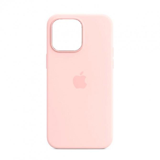 Силиконовый чехол для iPhone 14 Plus Chalk Pink FULL