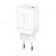 Мережевий зарядний пристрій 1Type-C WALKER WH-65 PD 65W GaN Technology White