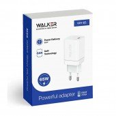 Сетевое зарядное устройство 1Type-C WALKER WH-65 PD 65W GaN Technology White Сетевое зарядное устройство 1Type-C WALKER WH-65 PD 65W GaN Technology White