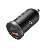 Автомобильное зарядное устройство для Havit HV-CC2043 BK USB+Type-C 30W черный