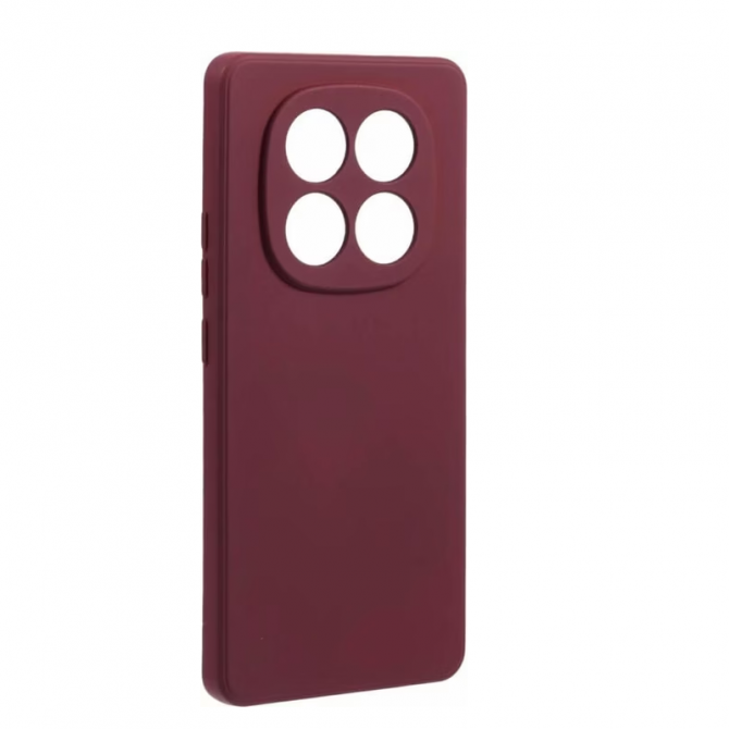 Чехол Original Soft Case Xiaomi Redmi Note 15 Pro + 5G Марсала FULL-1