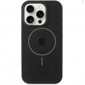 Чехол силиконовый MagSafe для Apple iPhone 11 Pro Max Black