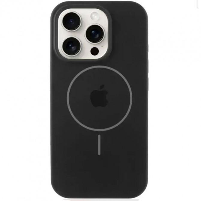 Чехол силиконовый MagSafe для Apple iPhone 11 Pro Max Black