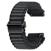 Ремінець універсальний 20mm Nylon OCEAN Design Dark Grey