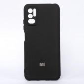Чехол Original Soft Case Xiaomi Redmi Note 10 5G/Poco M3 Pro Черный FULL