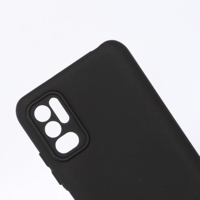 Чехол Original Soft Case Xiaomi Redmi Note 10 5G/Poco M3 Pro Черный FULL-2