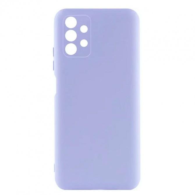 Чехол Original Soft Case Samsung A325 Galaxy A32 Сиреневый FULL