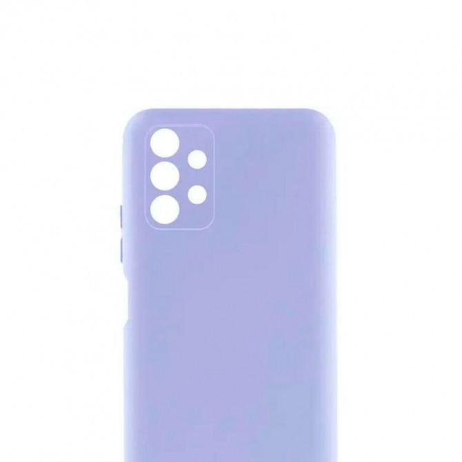 Чехол Original Soft Case Samsung A325 Galaxy A32 Сиреневый FULL-1