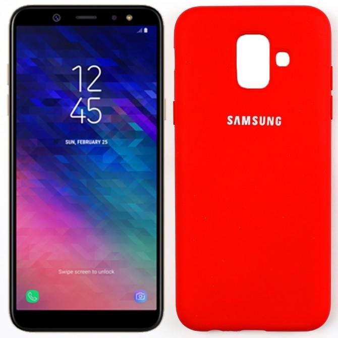 Чохол Soft Case для Samsung A600 Galaxy A6 2018 Червоний FULL