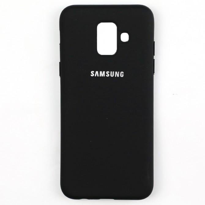 Чохол Soft Case для Samsung A600 Galaxy A6 2018 Чорний FULL-1