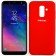 Чехол Soft Case для Samsung A605 Galaxy A6 Plus 2018 Красный FULL