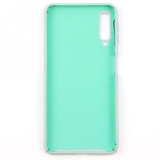 Чехол Soft Case для Samsung A750 Galaxy A7 2018 Голубой FULL-2