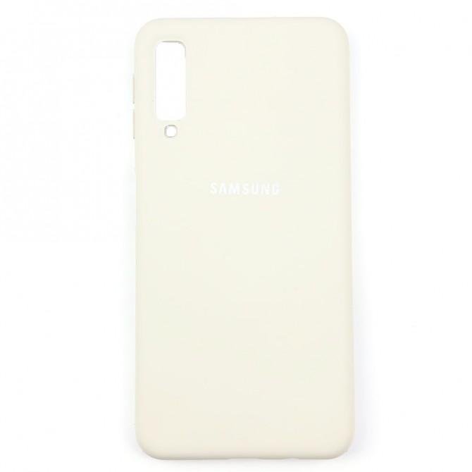 Чехол Soft Case для Samsung A750 Galaxy A7 2018 Серый FULL-1