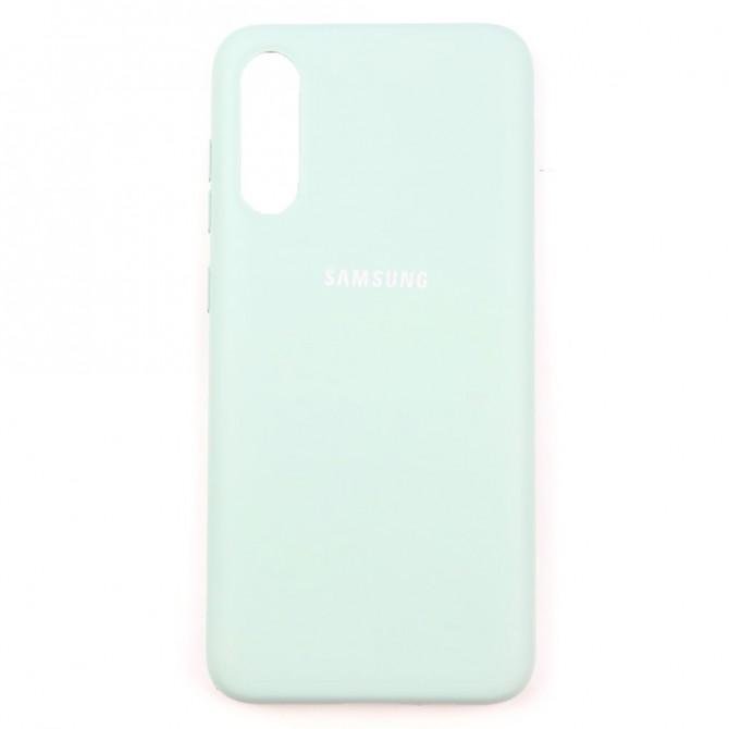 Чехол Soft Case для Samsung A705 Galaxy A70 2019 Голубой FULL-1