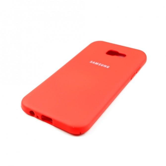Чехол Soft Case для Samsung A720 Galaxy A7 2017 Красный FULL-4