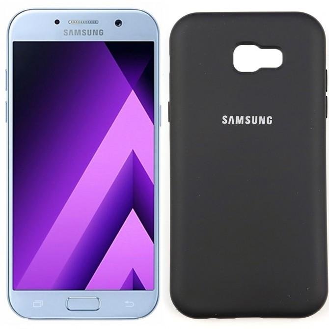 Чехол Soft Case для Samsung A720 Galaxy A7 2017 Чёрный FULL