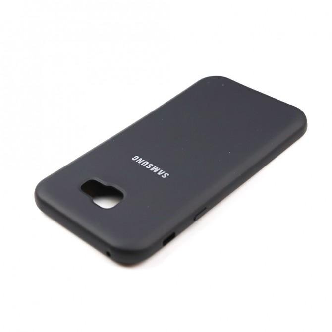 Чехол Soft Case для Samsung A720 Galaxy A7 2017 Чёрный FULL-3