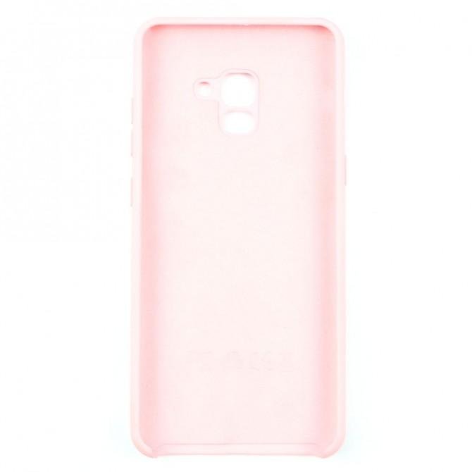 Чехол Soft Case для Samsung A730 Galaxy A8 plus 2018 Розовый FULL-2