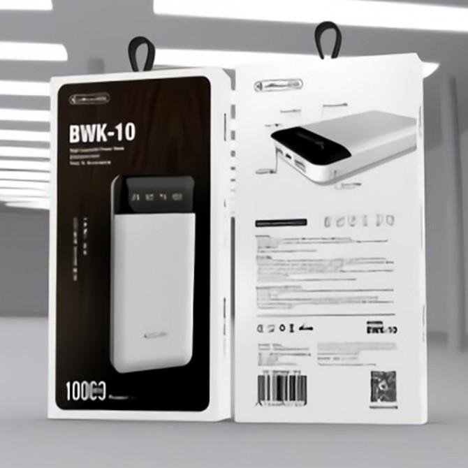 Повербанк Jellico BWK Li-Pol 10000mAh Білий-2