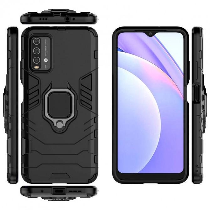 HONOR Hard Defence Series Oppo A74 Black (with magnet)-1