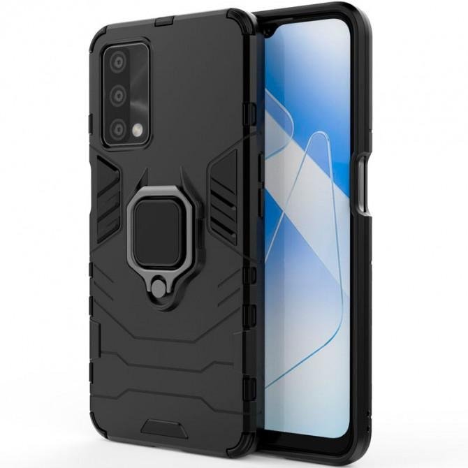 HONOR Hard Defence Series Oppo A74 Black (with magnet)-2