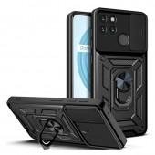Чехол HONOR Hard Defence Series Realme C21Y/C25Y Black (with magnet)