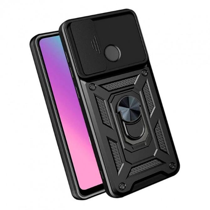 Чехол HONOR Hard Defence Series Realme C21Y/C25Y Black (with magnet)-1