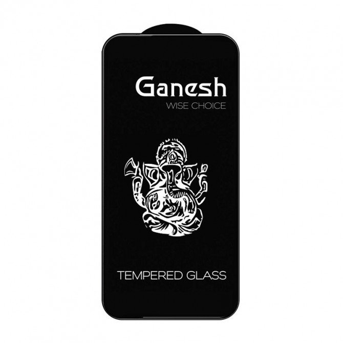 Захисне скло Ganesh для APPLE iPhone 15 Pro Max (0.3 мм, 5D чорне)