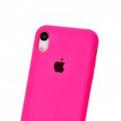 Оригинальный силиконовый чехол для iPhone Xr Неоново Розовый FULL Оригинальный силиконовый чехол для iPhone Xr Неоново Розовый FULL