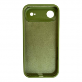 Силиконовый чехол для iPhone 17 Air Dark Olive FULL