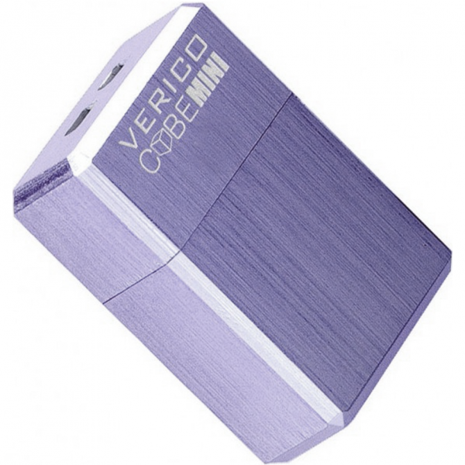 Флеш память Verico USB 32Gb MiniCube Purple-1