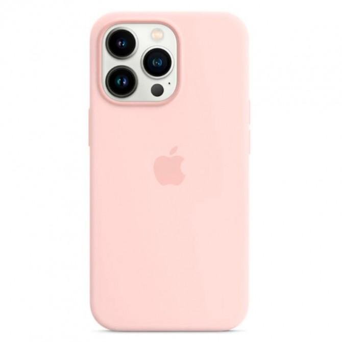 Силиконовый чехол для iPhone 16 Pro Chalk Pink FULL-1