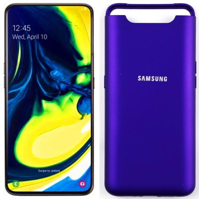 Чехол Soft Case для Samsung A80 2019 Фиолетовый FULL