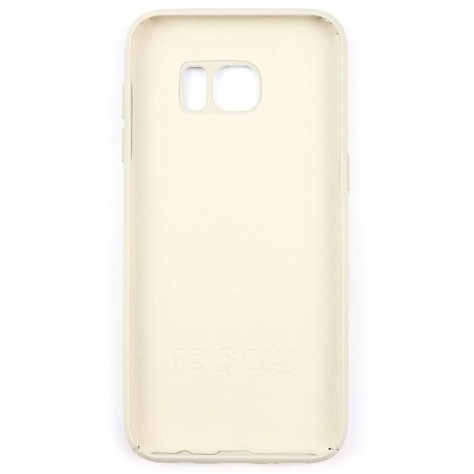 Силиконовый чехол для Samsung G935 Galaxy S7 Edge Серый FULL-2