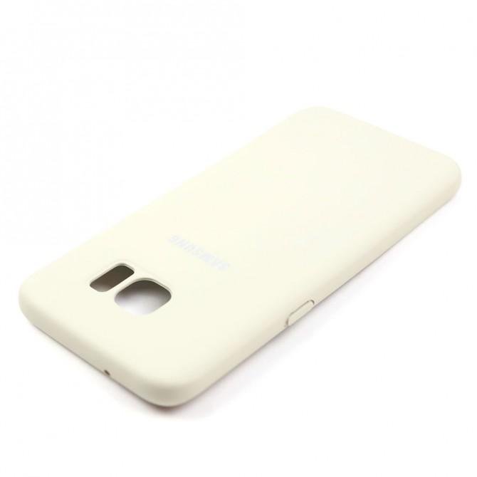 Силиконовый чехол для Samsung G935 Galaxy S7 Edge Серый FULL-3