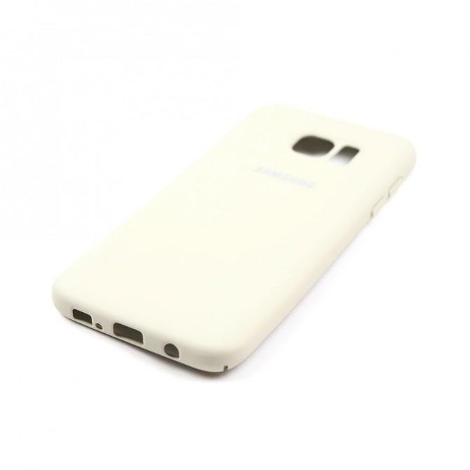 Силиконовый чехол для Samsung G935 Galaxy S7 Edge Серый FULL-4