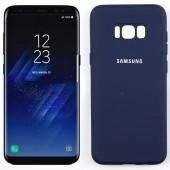 Чохол Soft Case для Samsung G955 Galaxy S8 Plus Синiй FULL