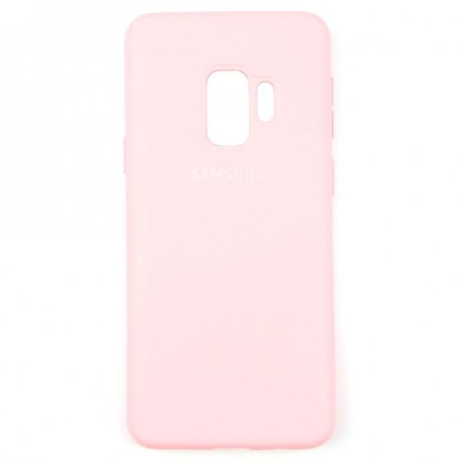 Чехол Soft Case для Samsung G960 Galaxy S9 Розовый FULL-1