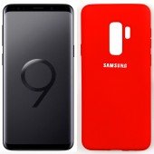 Чехол Soft Case для Samsung G965 Galaxy S9 Plus Красный FULL Чехол Soft Case для Samsung G965 Galaxy S9 Plus Красный FULL