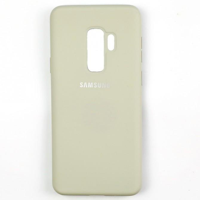 Чохол Soft Case для Samsung G965 Galaxy S9 Plus Сiрий FULL-1