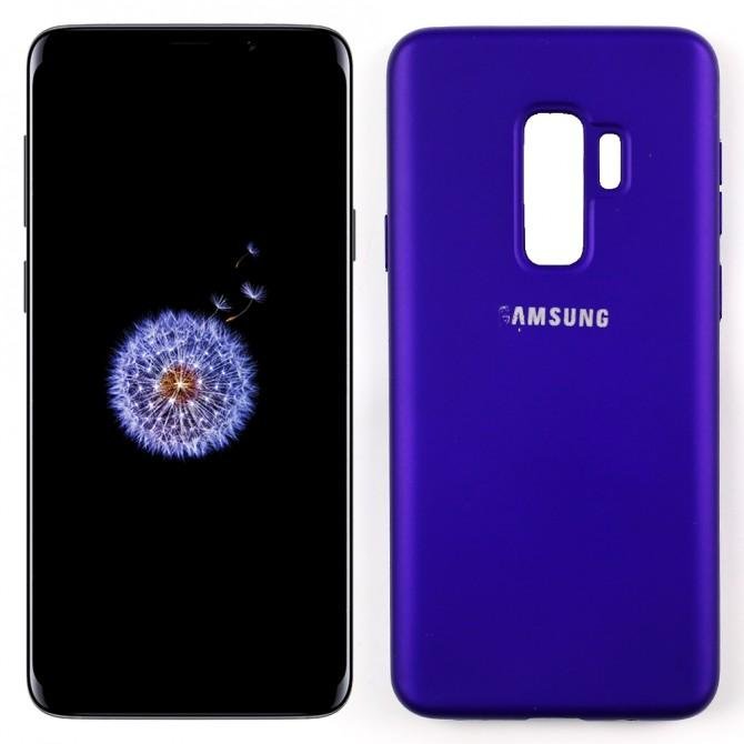 Чохол Soft Case для Samsung G965 Galaxy S9 Plus Фiолетовий FULL