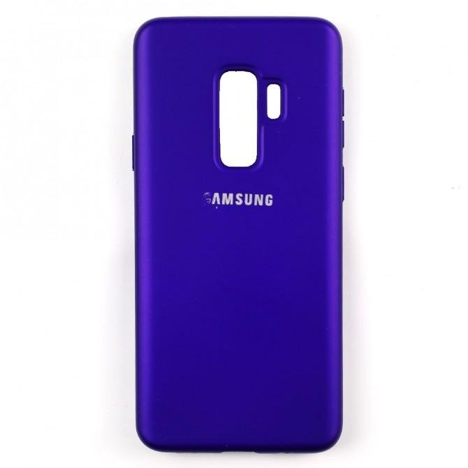 Чохол Soft Case для Samsung G965 Galaxy S9 Plus Фiолетовий FULL-1