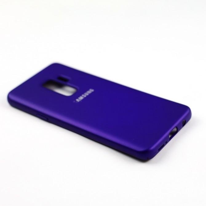 Чохол Soft Case для Samsung G965 Galaxy S9 Plus Фiолетовий FULL-3